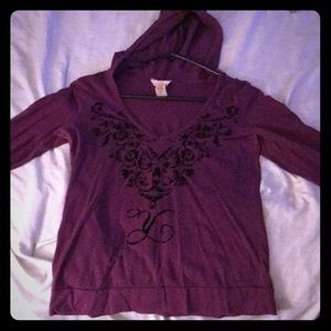 Purple and black long sleeve